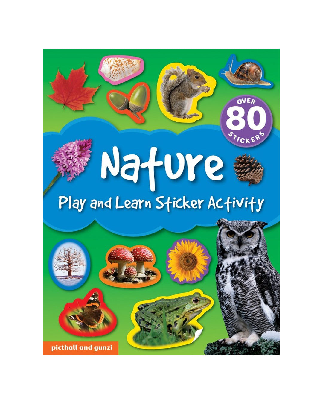 Play and Learn Sticker Activity Book - Nature by Chez Picthall