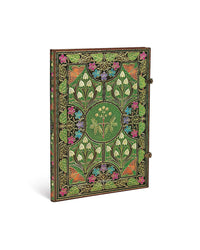Poetry in Bloom Grande Unlined Hardcover Journal Clasp