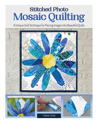 Stitched Photo Mosaic Quilting by Timna Tarr