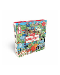 The Story of Iconic Artists 500-Piece Jigsaw Puzzle