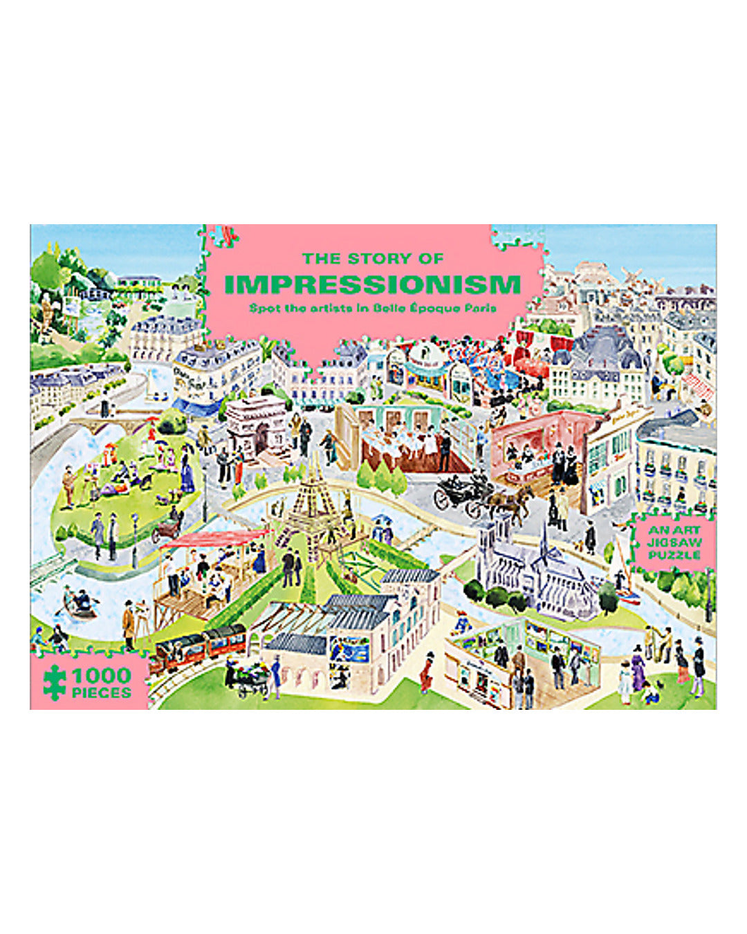 The Story of Impressionism 1000-Piece Puzzle