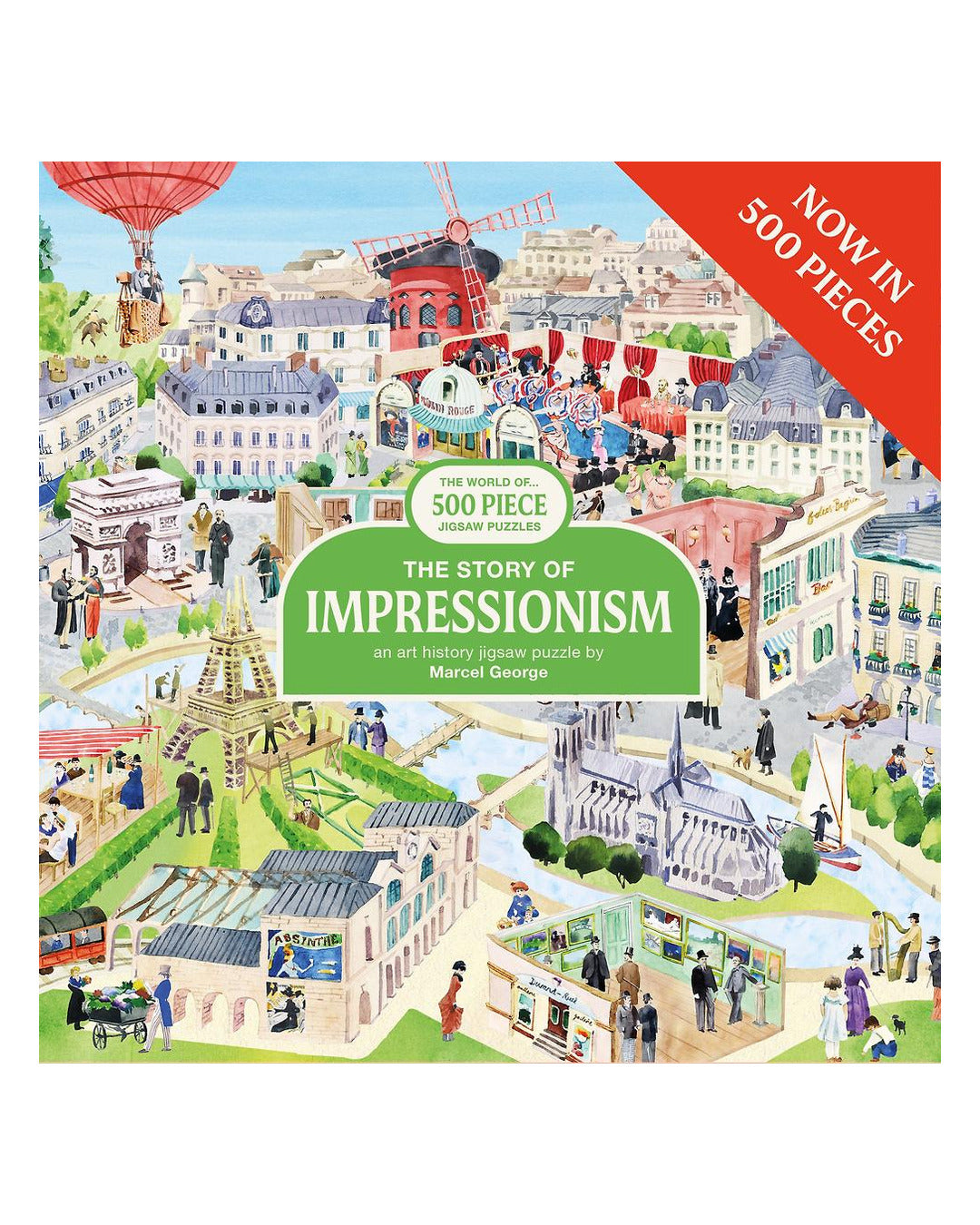 The Story of Impressionism 500-Piece Puzzle