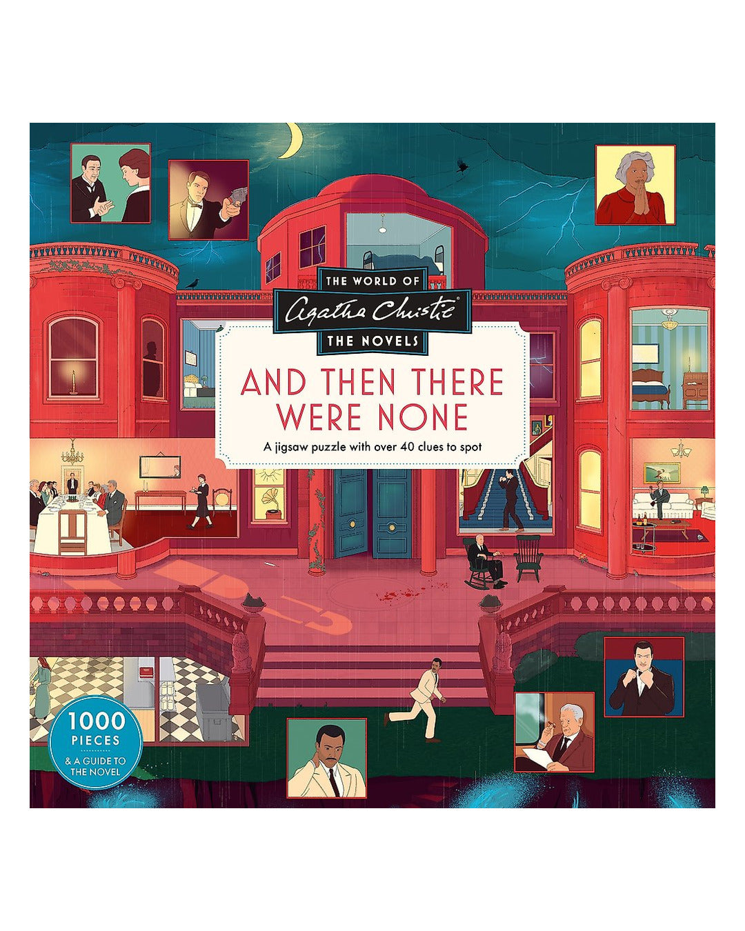 The World of Agatha Christie And Then There Were None 1000-Piece