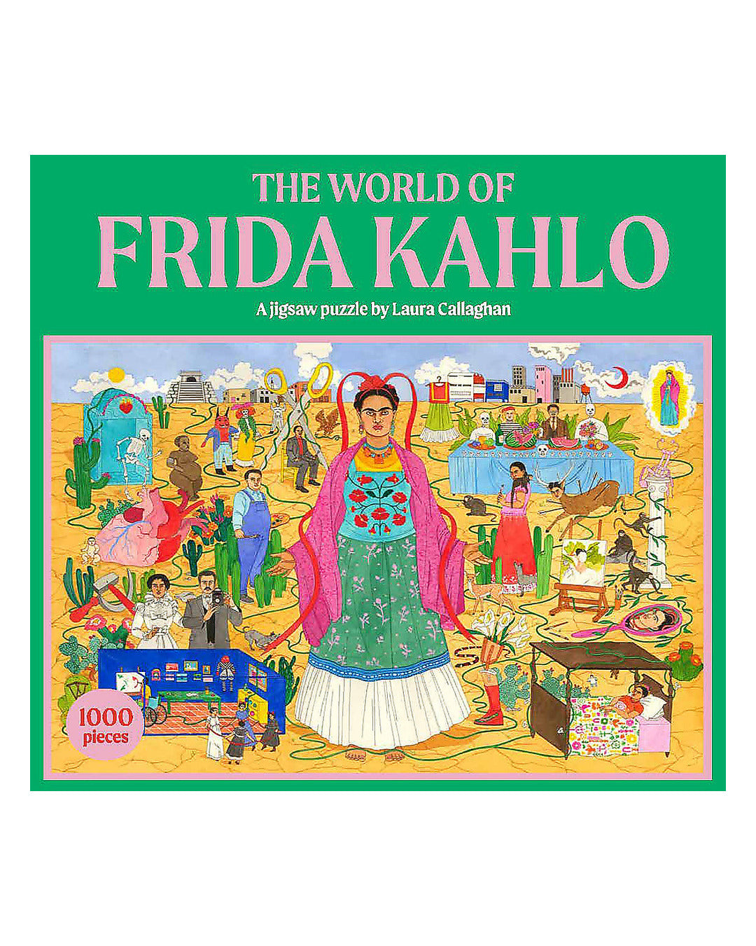 The World of Frida Kahlo 1000-Piece Puzzle