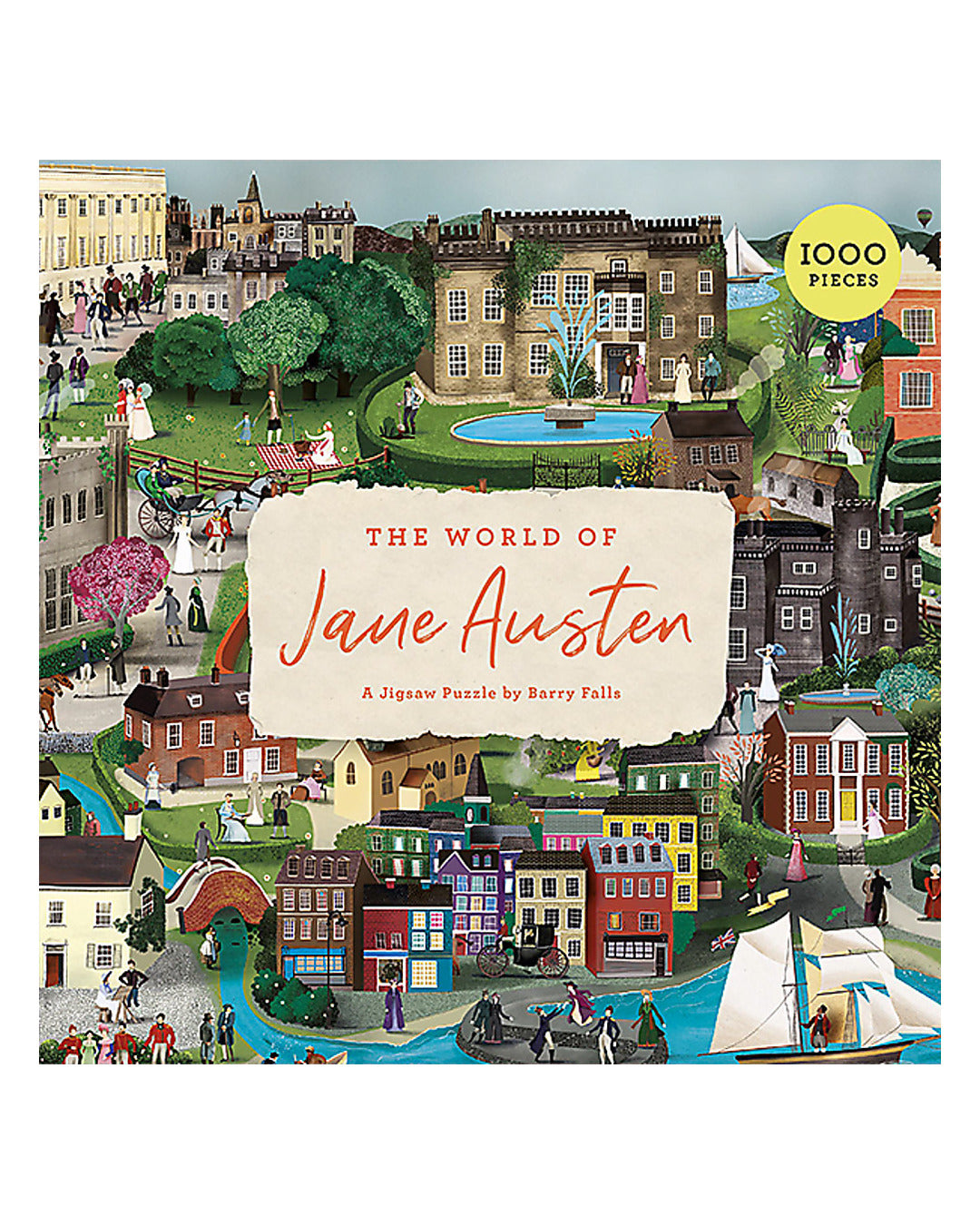 The World of Jane Austen 1000-Piece Puzzle