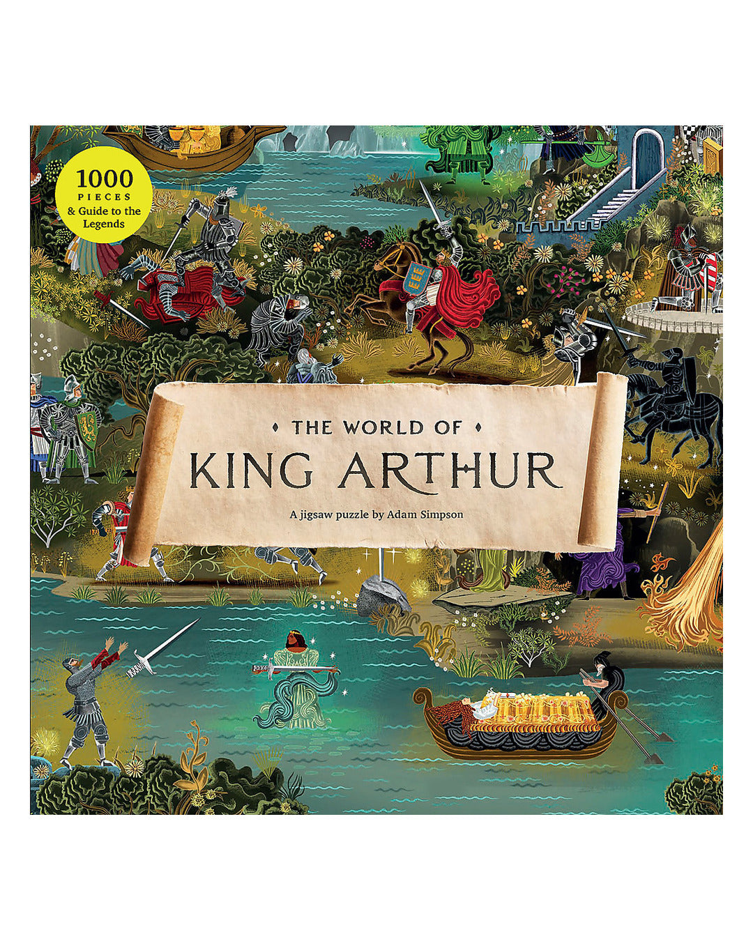 The World of King Arthur 1000-Piece Jigsaw Puzzle