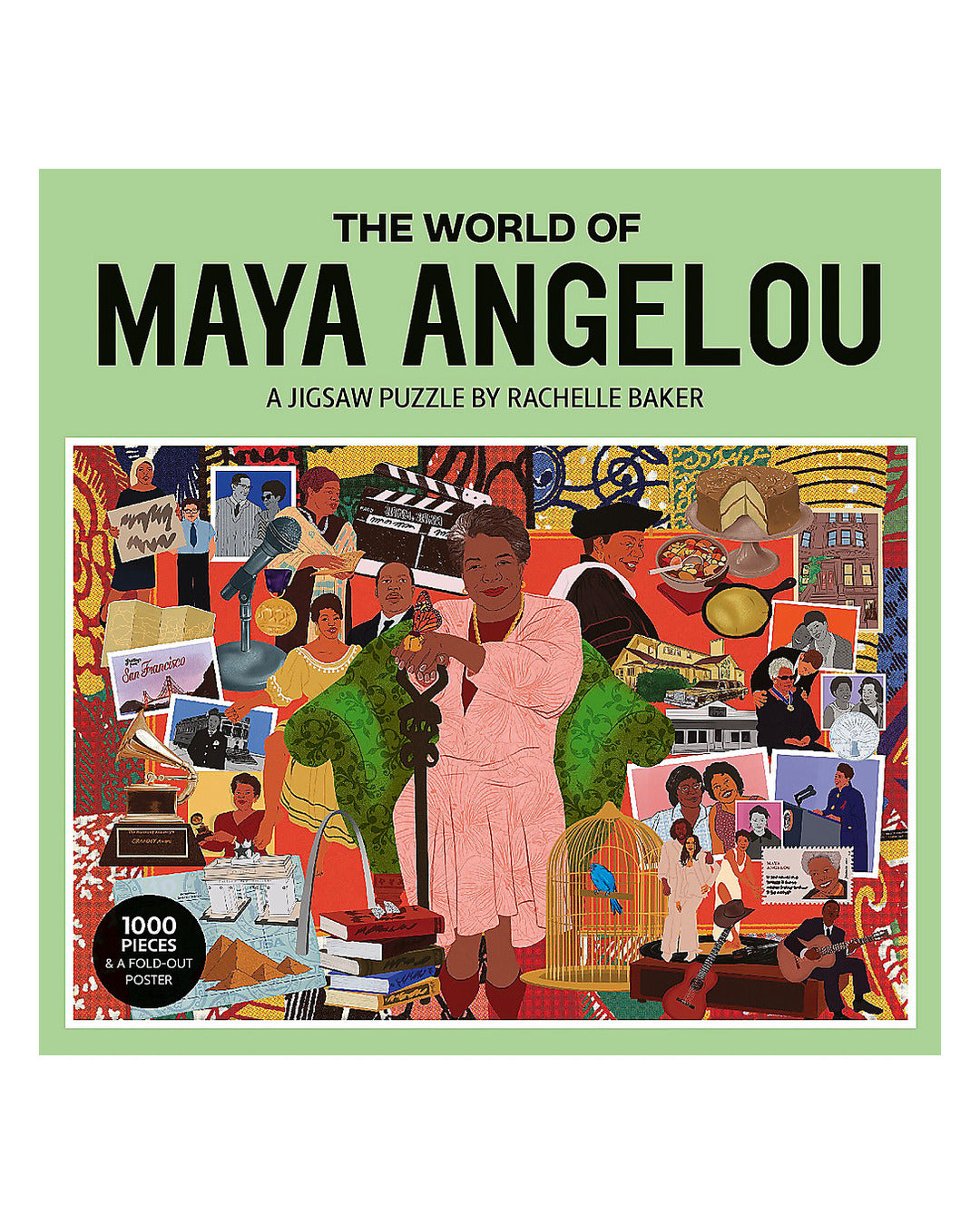 The World of Maya Angelou 1000-Piece jigsaw puzzle