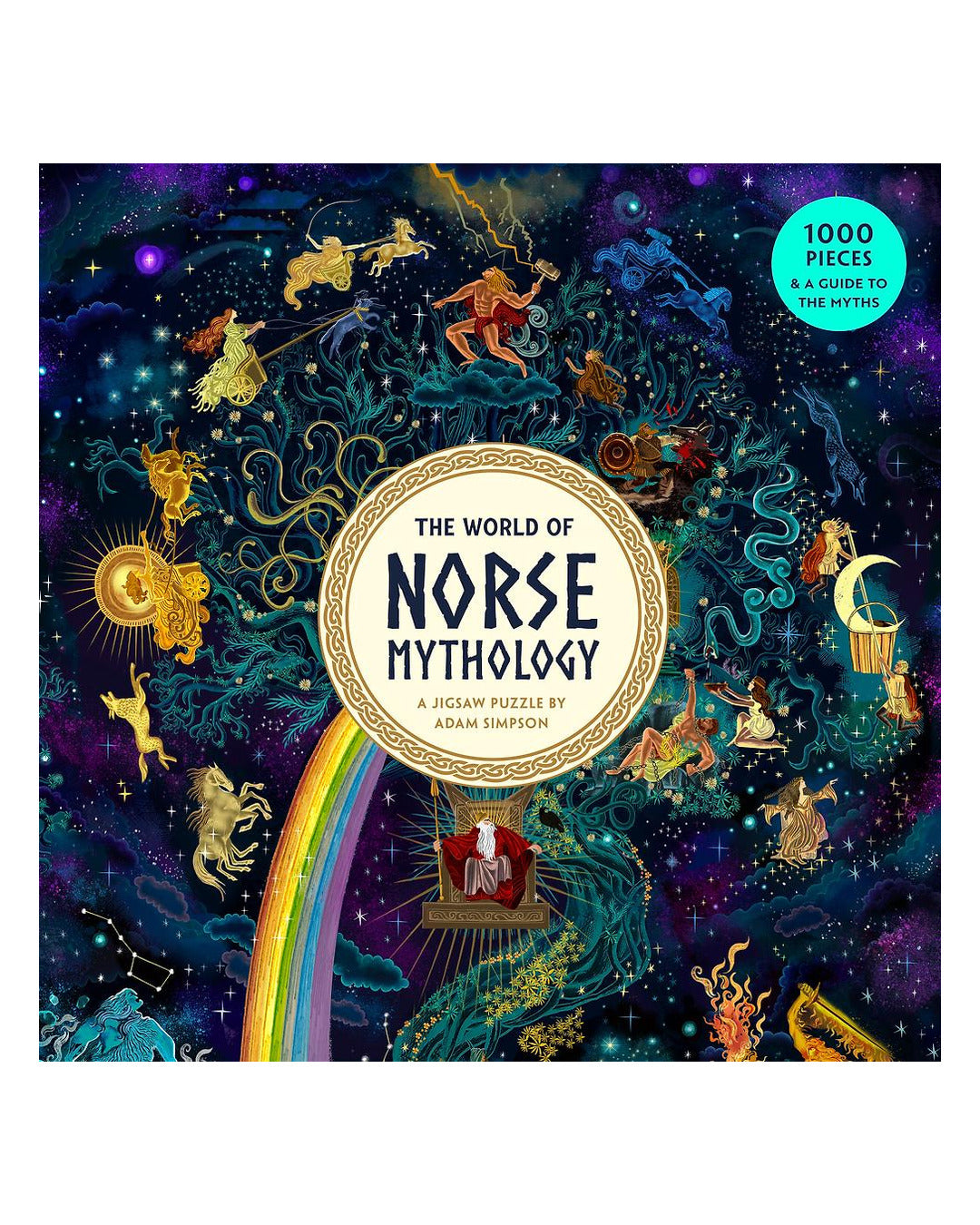 The World of Norse Mythology 1000-Piece Puzzle