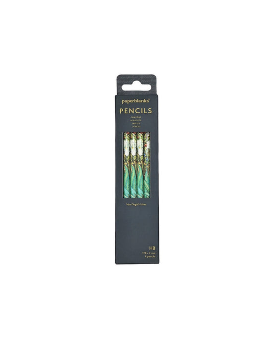 Van Gogh's Irises Pencils 4 Copy Pack