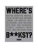 Where's Banksy - New Edition by Xavier A. Tapies