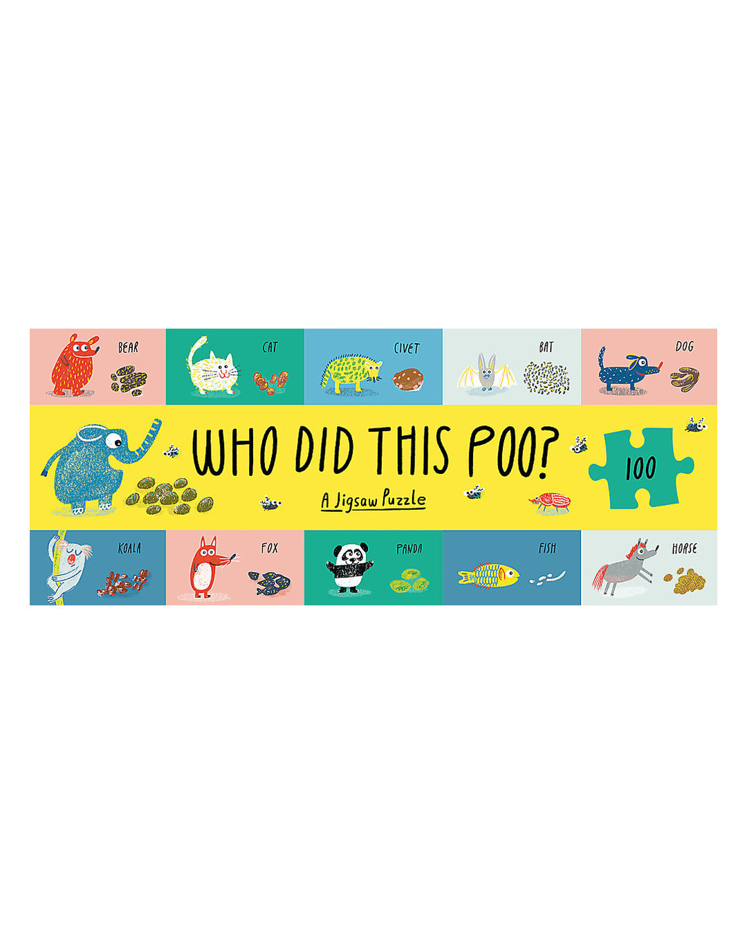 Who Did This Poo?: 100-Piece Jigsaw Puzzle