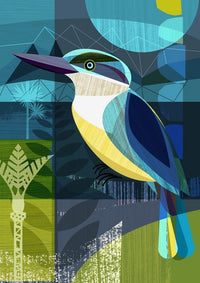 New Zealand Kingfisher: Ellen Giggenbach
