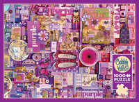 THE RAINBOW PROJECT-PURPLE, 1000PCS, Compact