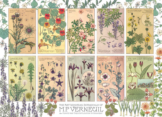 Botanicals by Verneuil - 1000pc