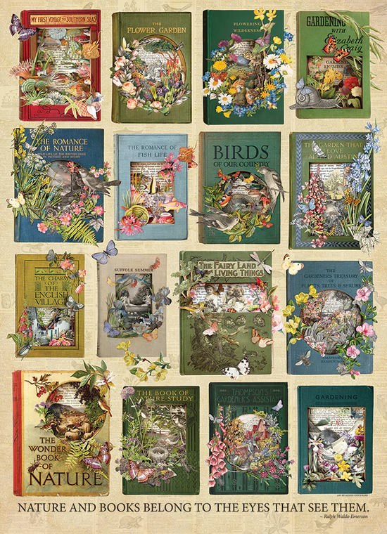 The Nature of Books - 1000pc