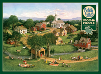 Picnic by the Bridge, 1000pc Puzzle, Compact