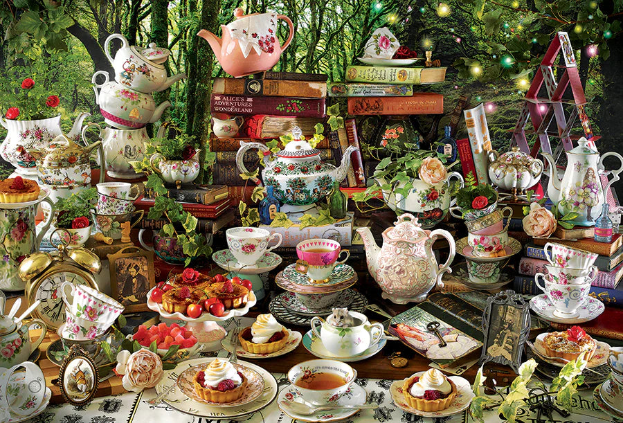 Mad Hatter's Tea Party Puzzle - 2000pc