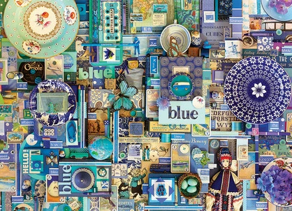The Rainbow Project 1000pc BLUE, Compact