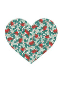 Genevieve Packer Pohutukawa Heart blank card artwork
