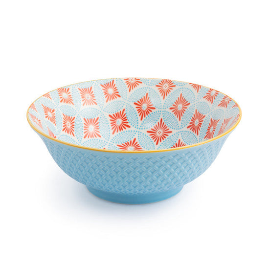 Mikasa 21 cm Ramen Bowl – Blue Mosaic
