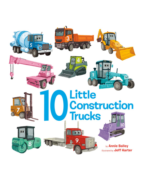10 Little Construction Trucks