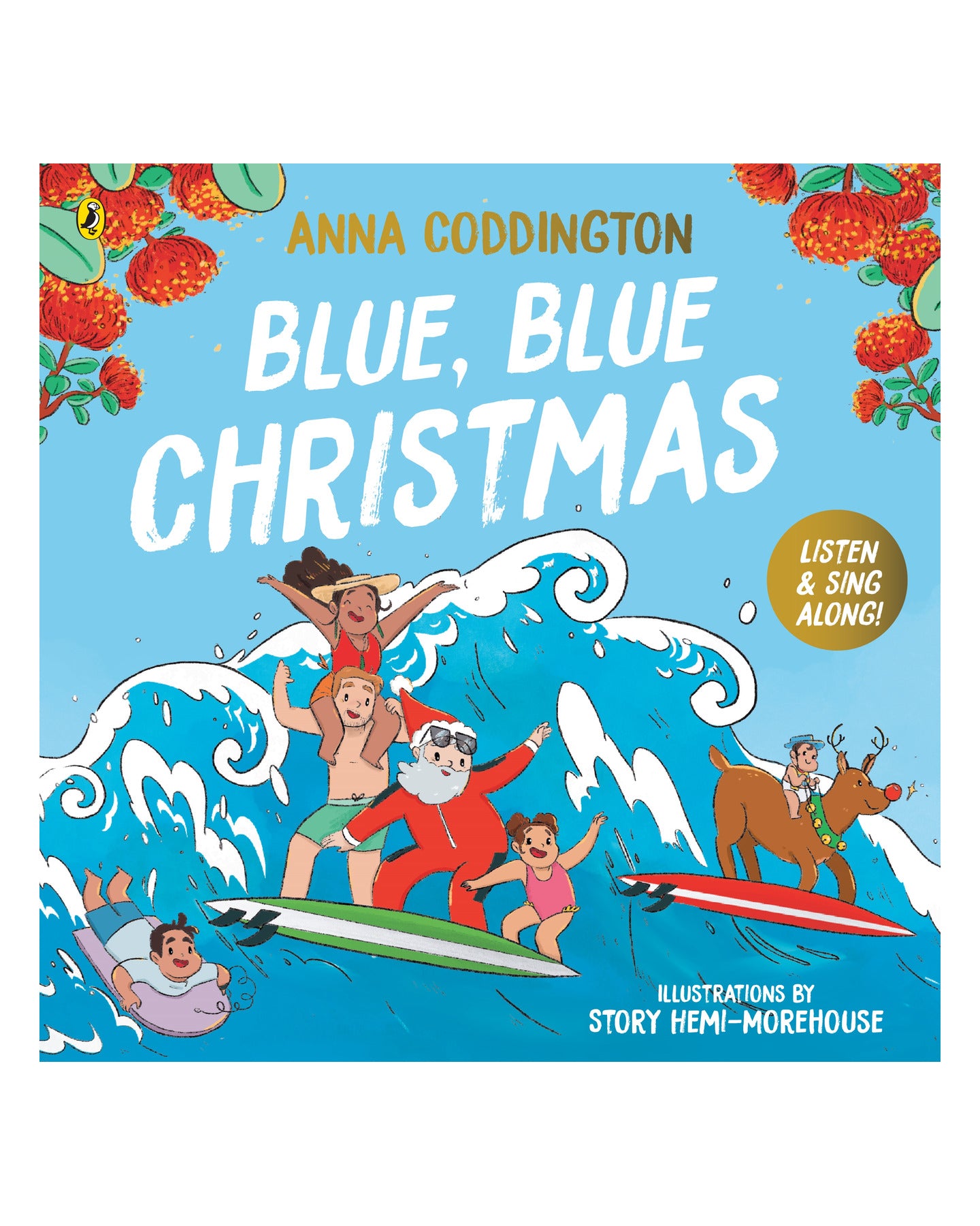 Blue Blue Christmas by Anna Coddington