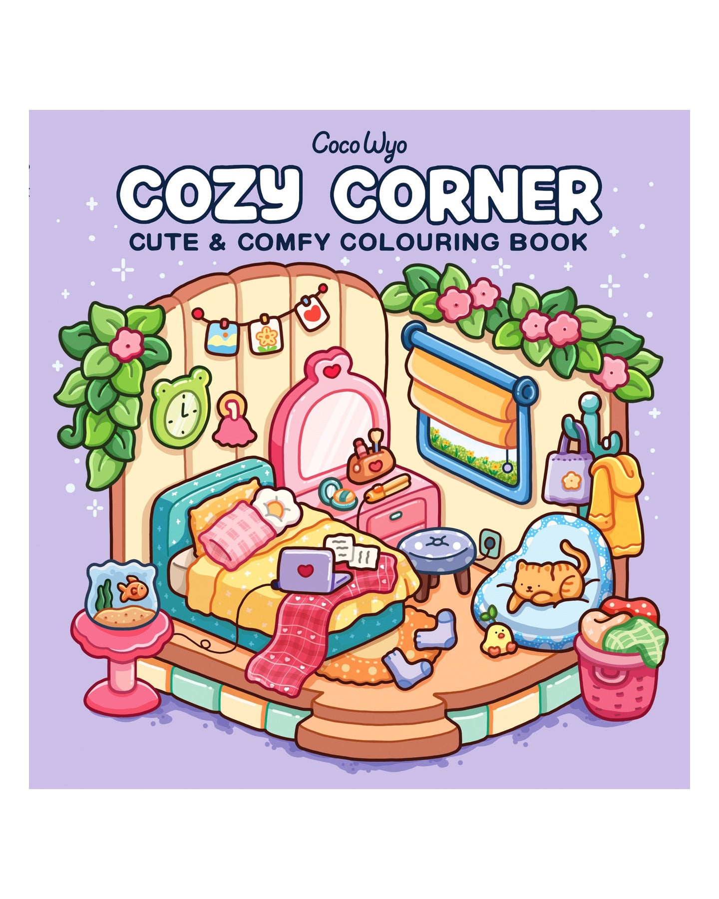 Cozy Corner Colouring by Coco Wyo