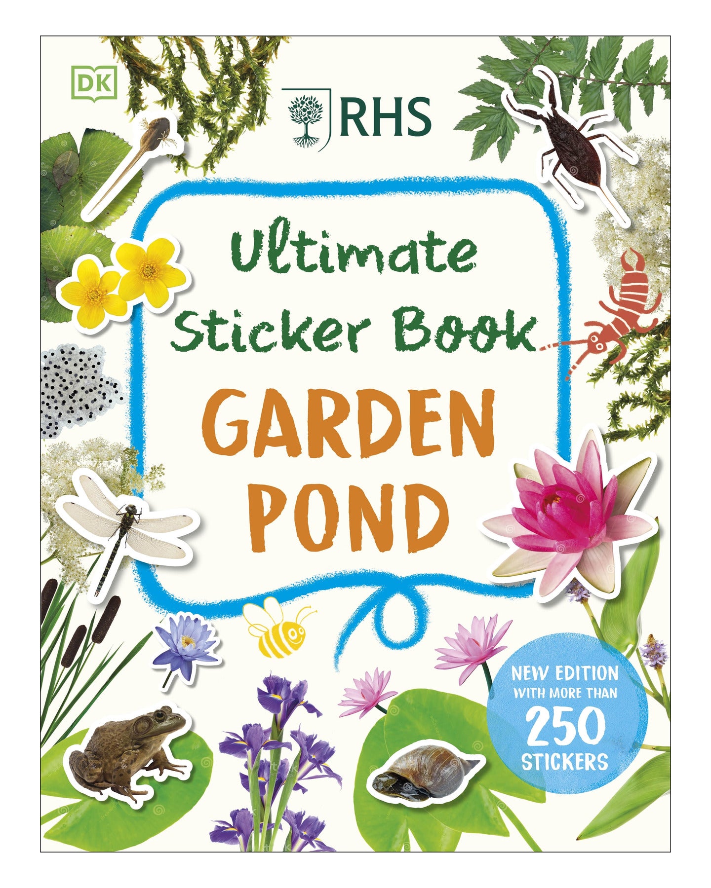 DK Ultimate Sticker Book: Garden Pond