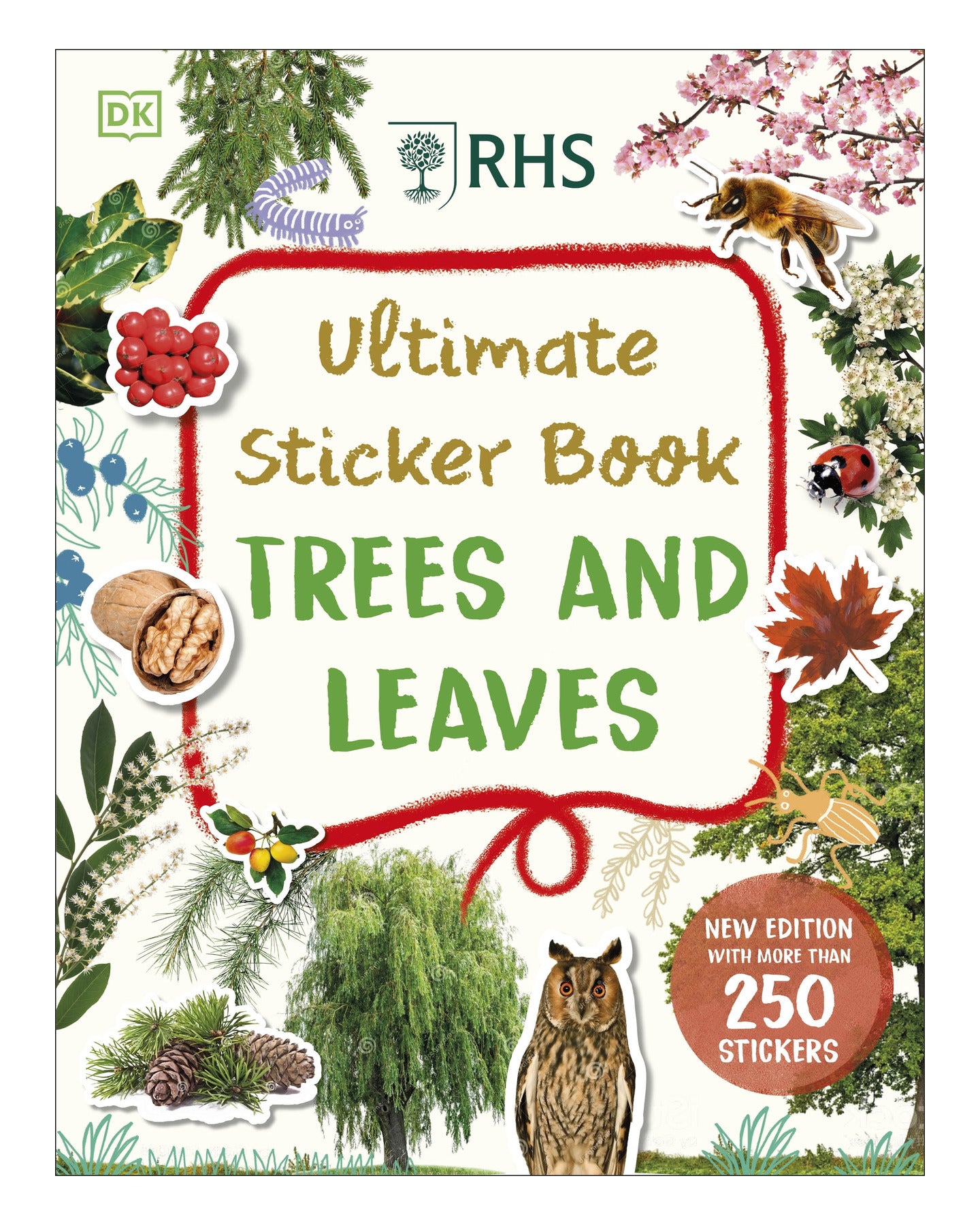 DK Ultimate Sticker Book: Trees and Leaves