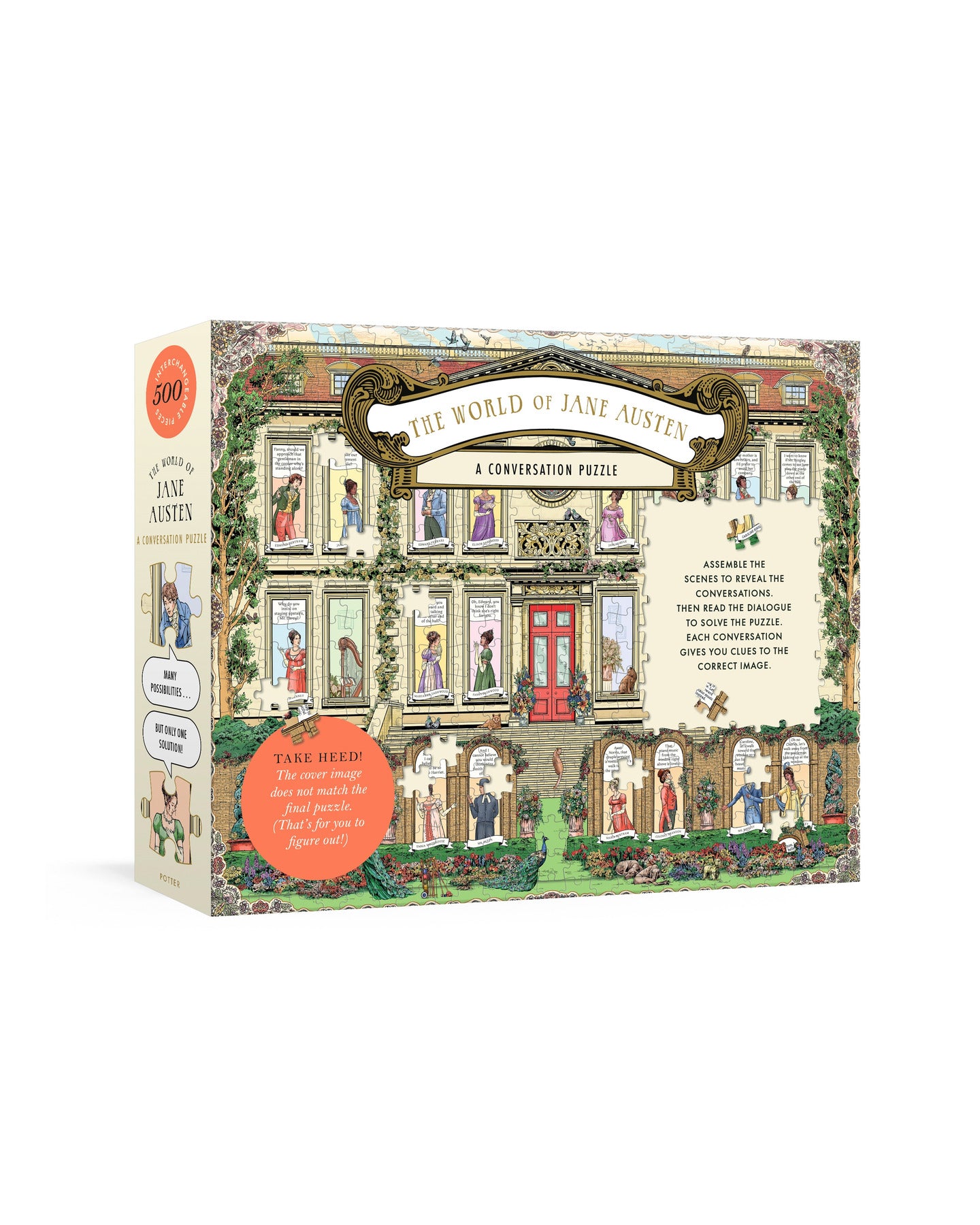 Jane Austen Conversation Puzzle 500-Piece