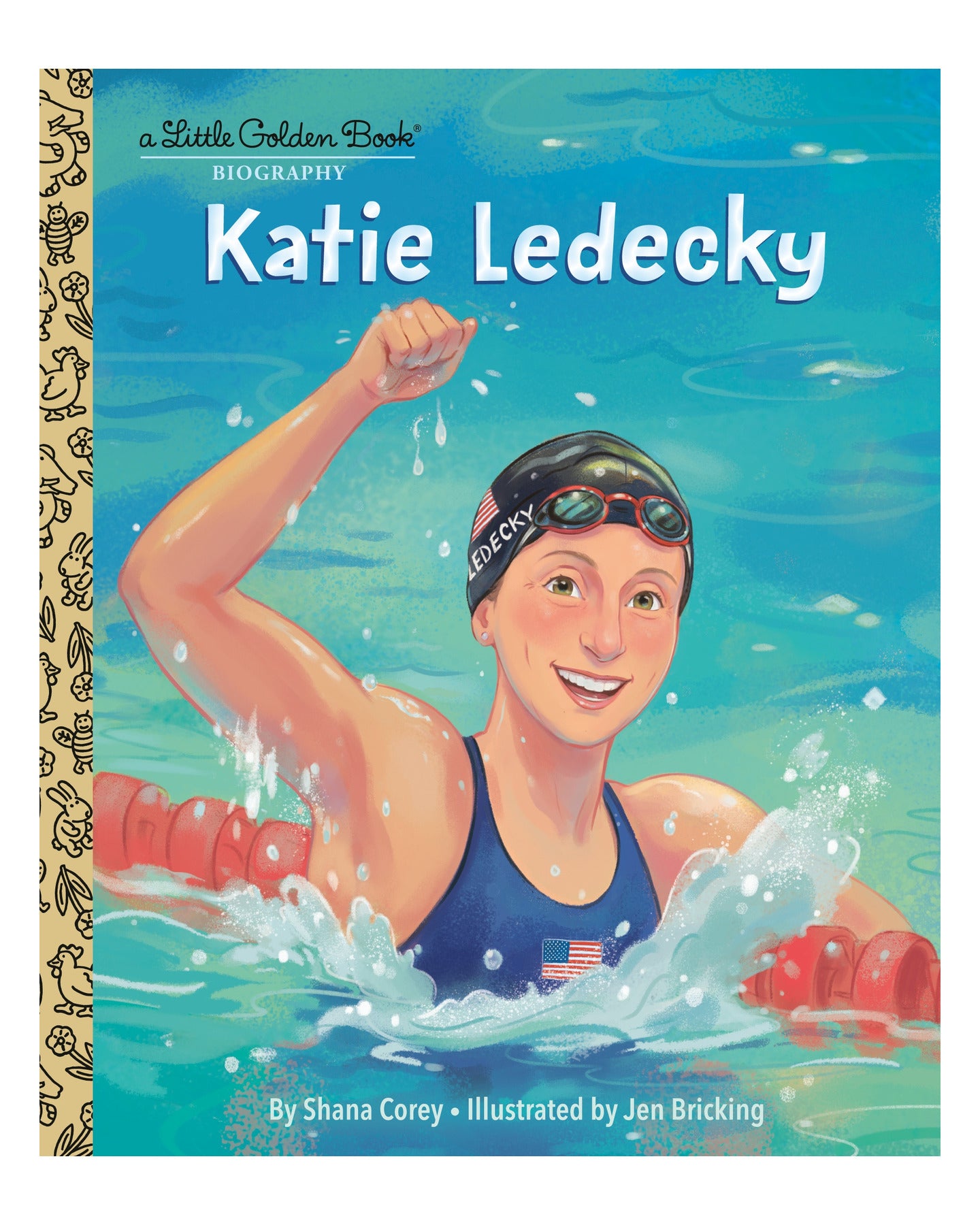 Little Golden Books: Katie Ledecky by Shana Corey