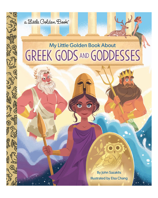 Little Golden Books: My Little Golden Book About Greek Gods and Goddesses