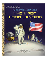 Little Golden Books: My Little Golden Book About The Moon Landing by Charles Lovitt
