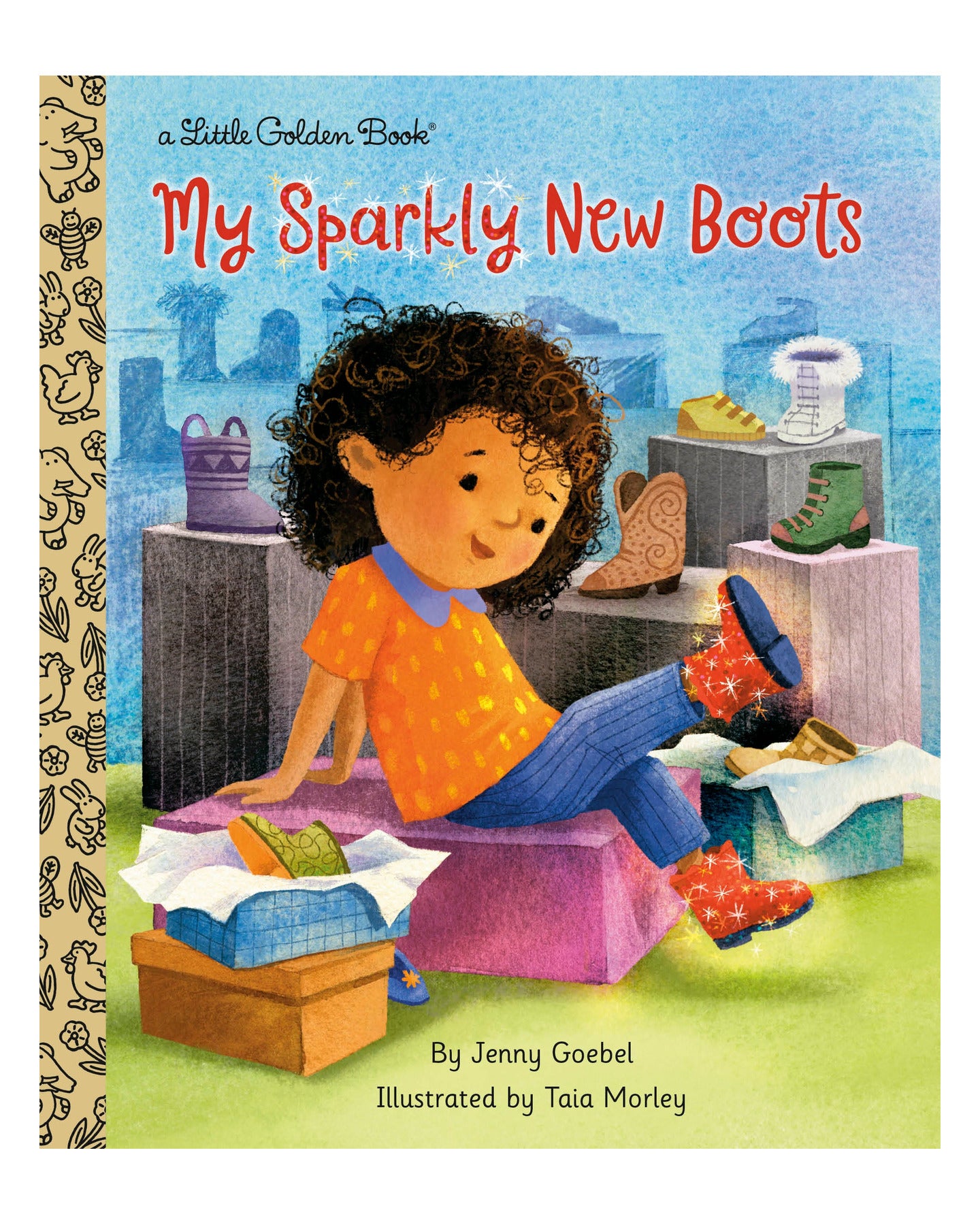 Little Golden Books: My Sparkly New Boots by Jenny Goebel