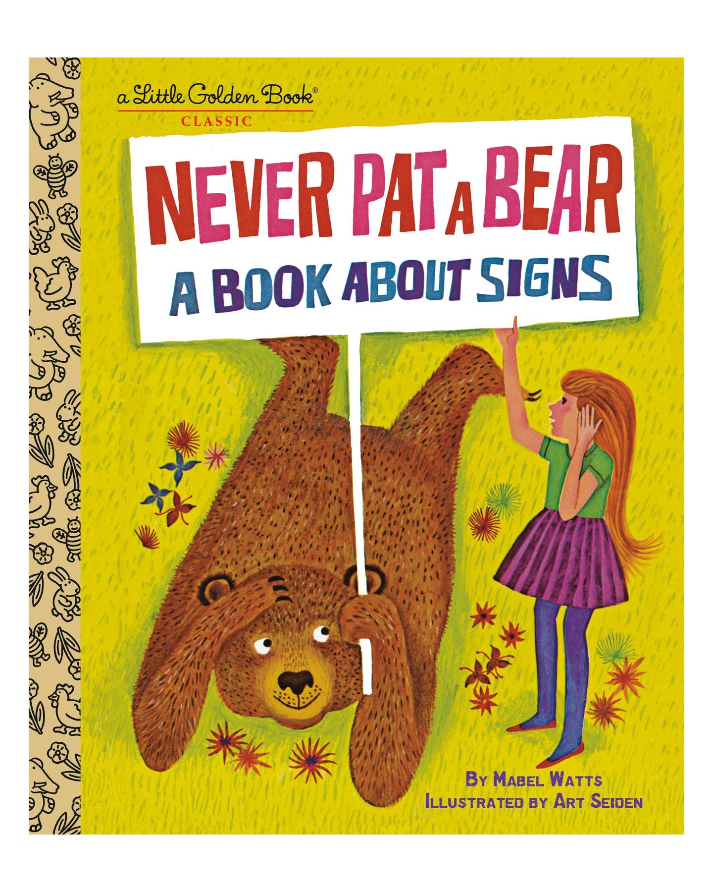 Little Golden Books: Never Pat a Bear by Mabel Watts
