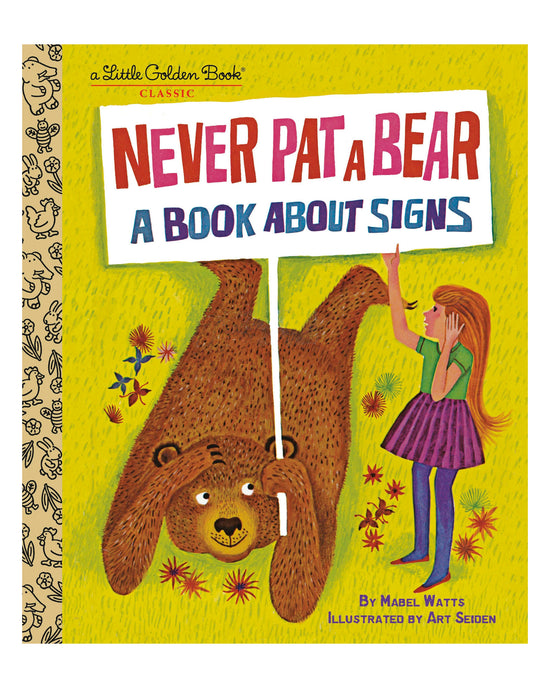 Little Golden Books: Never Pat a Bear