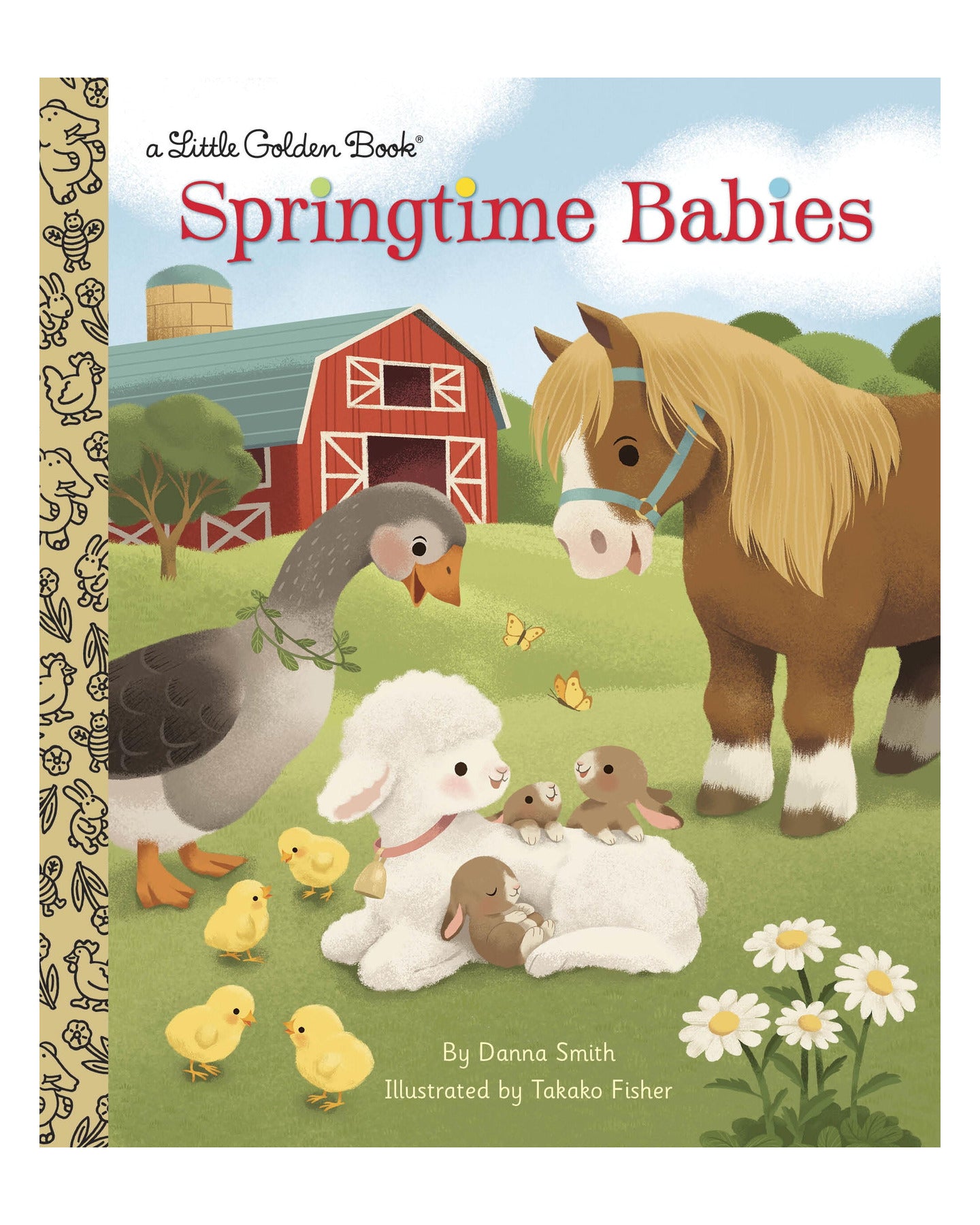 Little Golden Books: Springtime Babies by Danna Smith