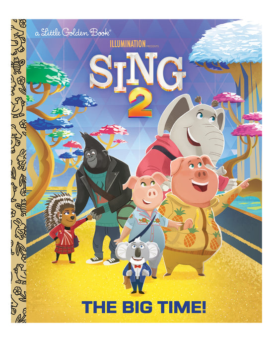 Little Golden Books: The Big Time! Sing 2
