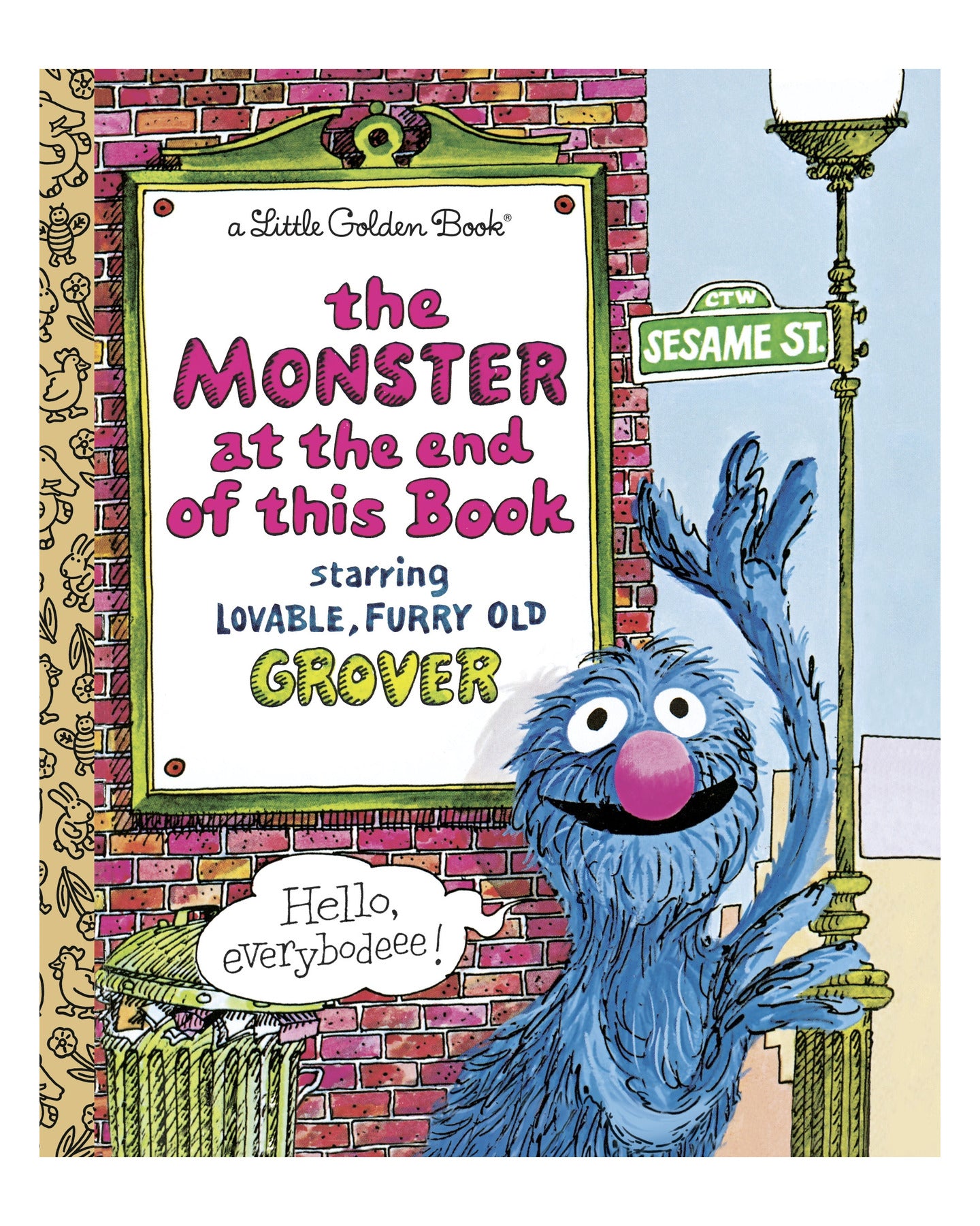 Little Golden Books: The Monster At The End Of This Book by Jon Stone