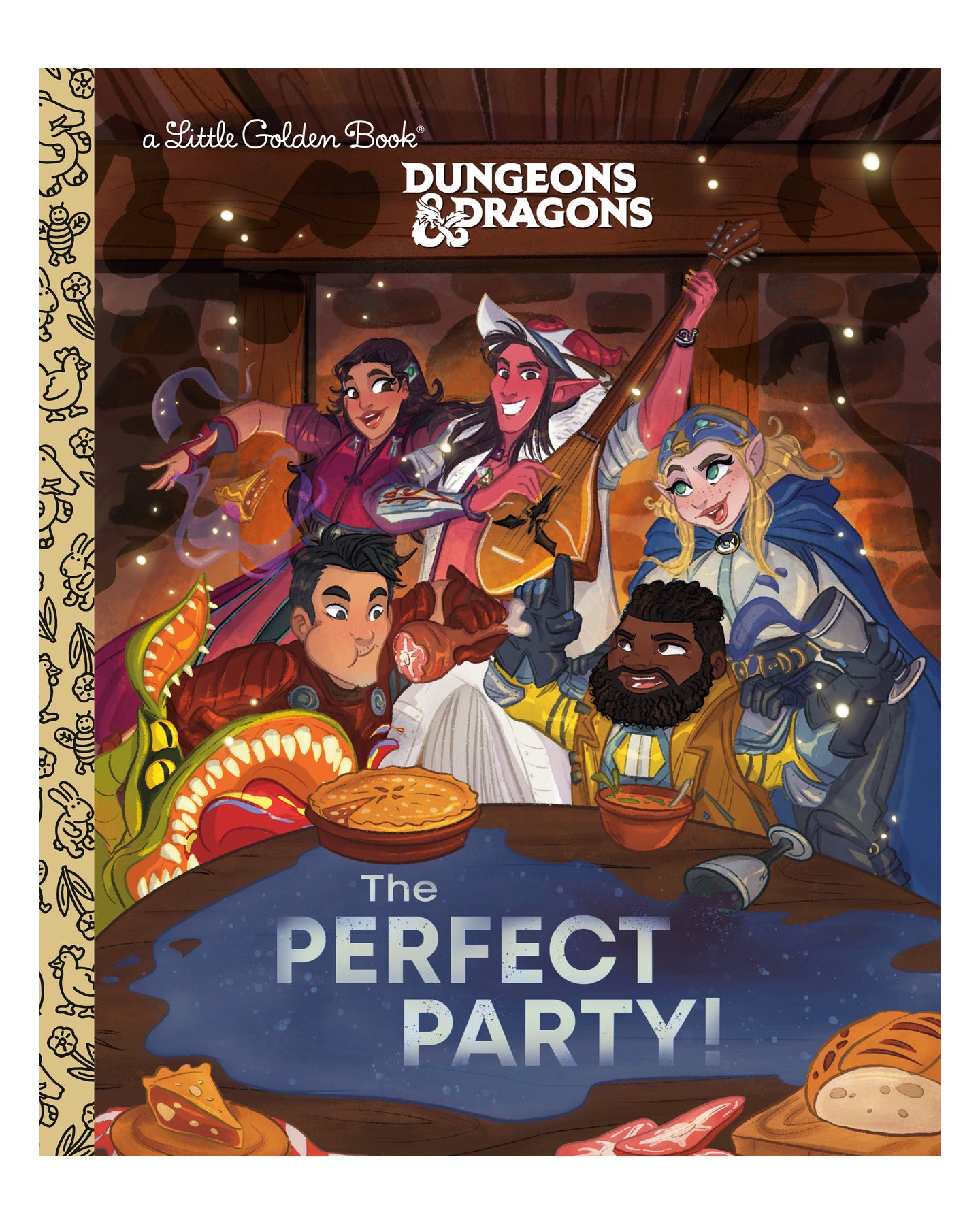 Little Golden Books: The Perfect Party! Dungeons & Dragons by David Lewman
