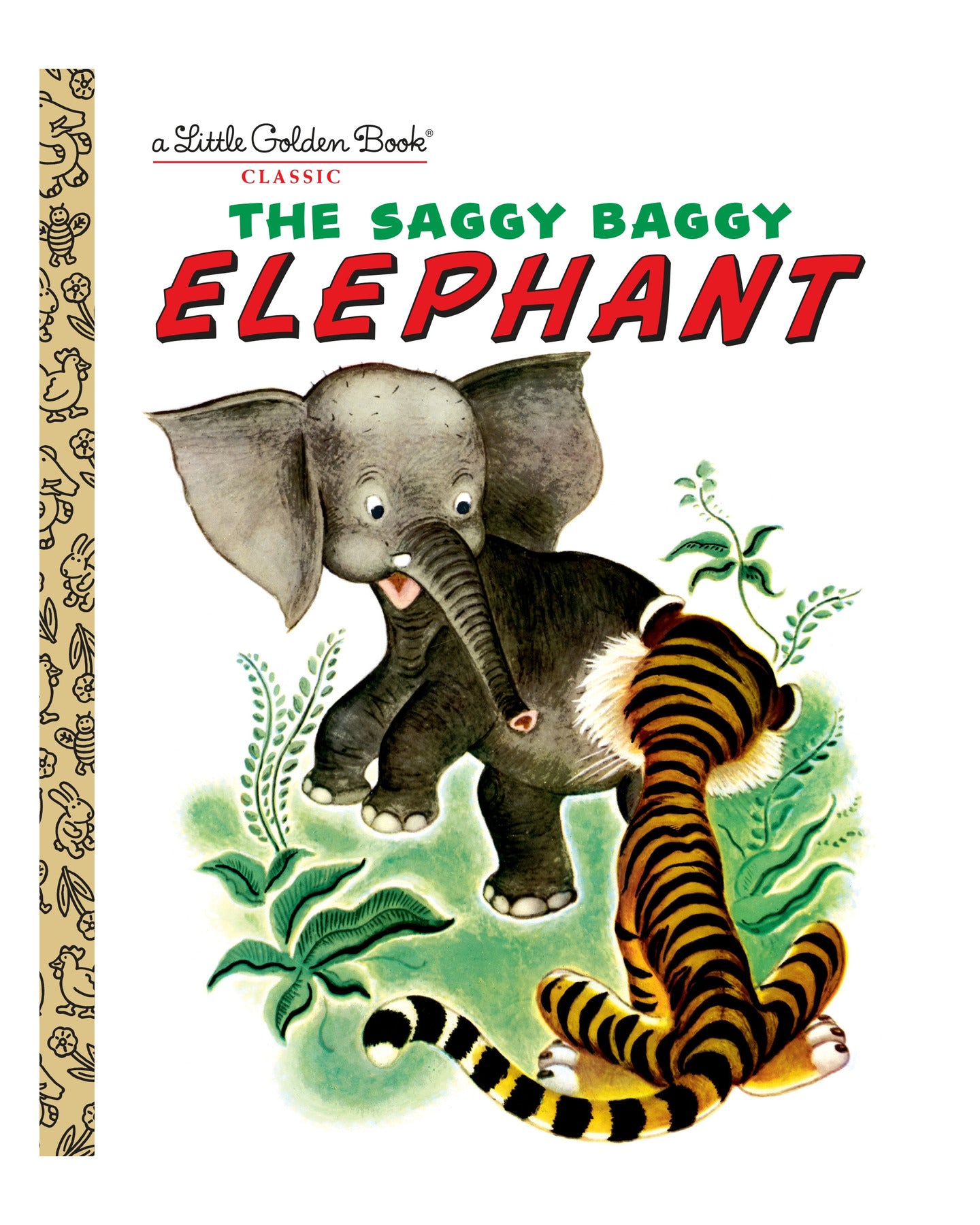 Little Golden Books: The Saggy Baggy Elephant