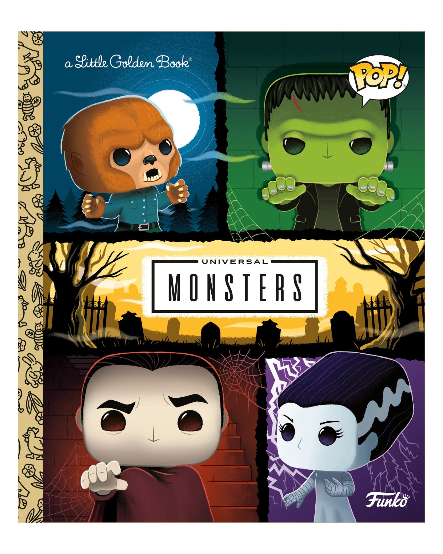 Little Golden Books: Universal Monsters (Funko Pop!) by M. D. Brundlefly