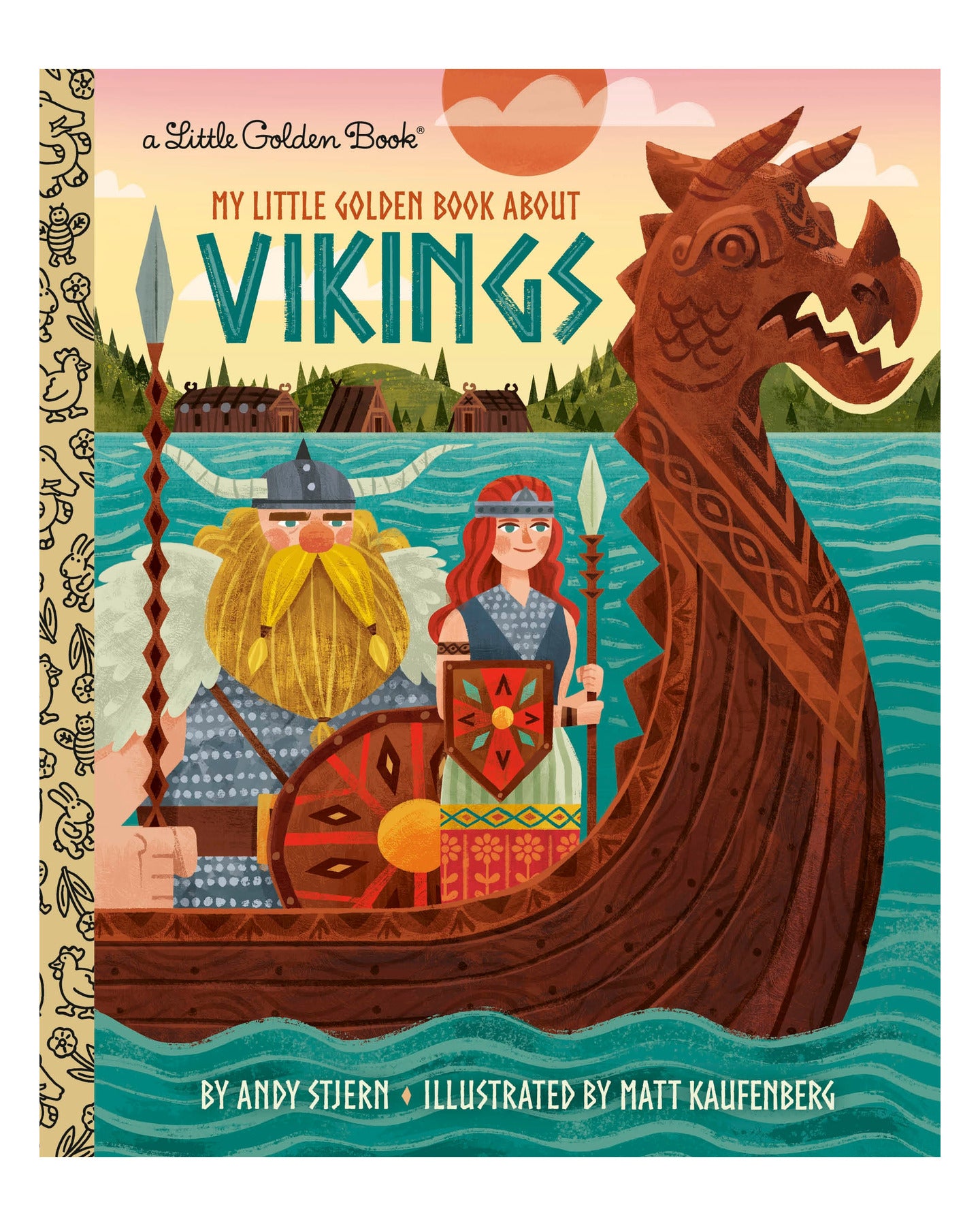 Little Golden Books: Vikings by Andy Stjern