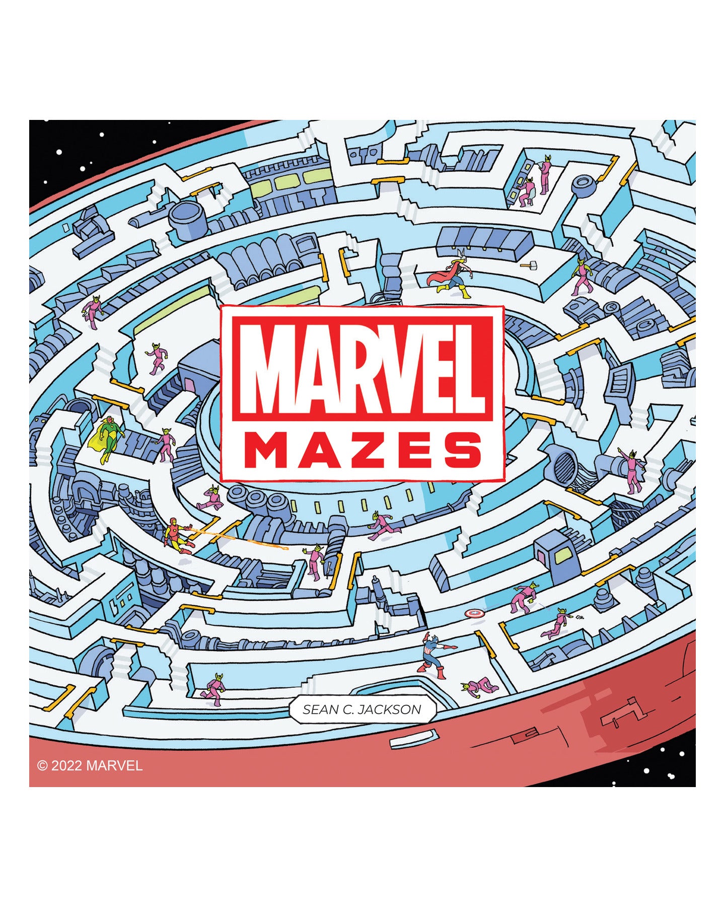 Marvel Mazes by Sean C. Jackson