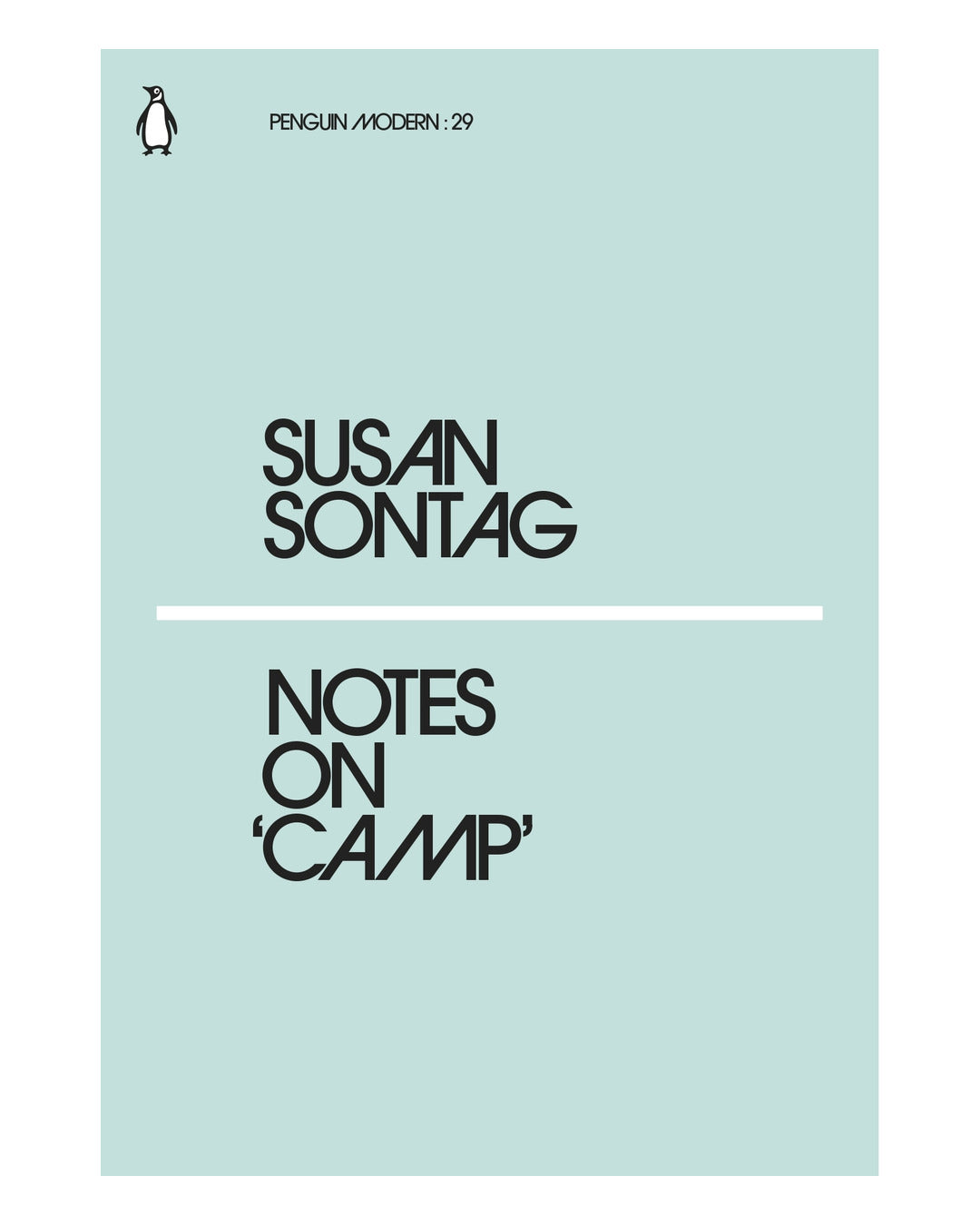 Notes on Camp by Susan Sontag