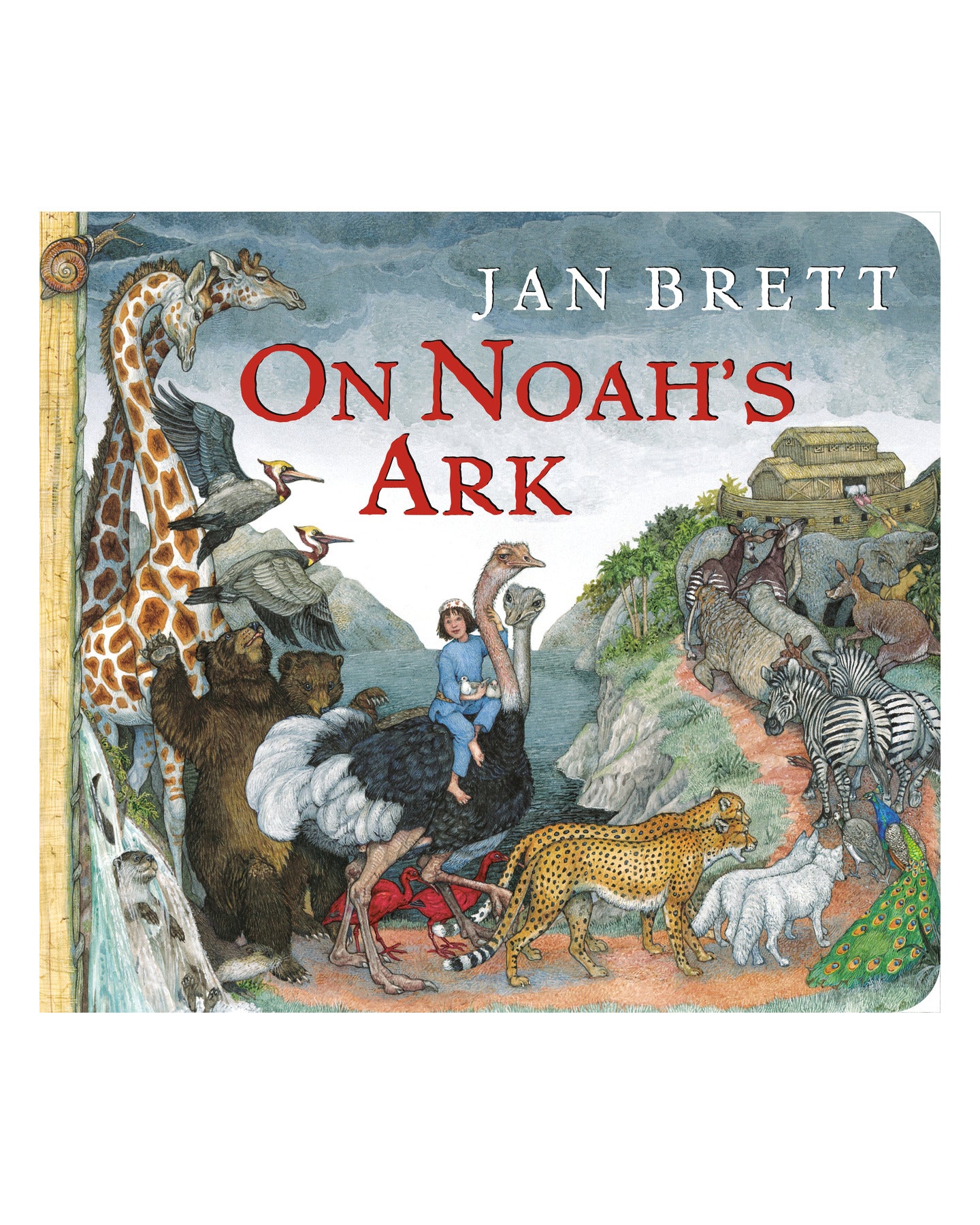 On Noahs Ark by Jan Brett