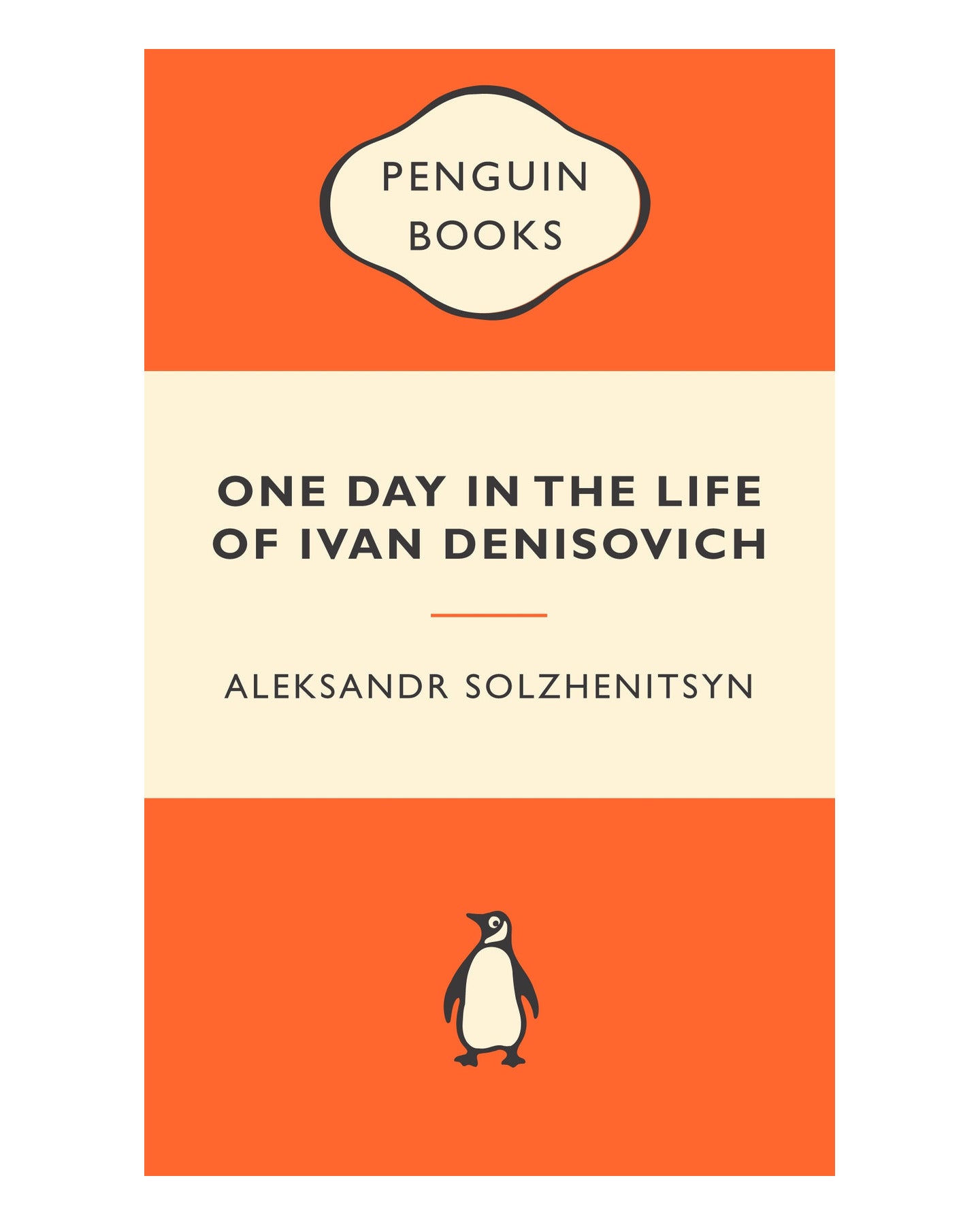 One Day in the Life of Ivan De by Aleksandr Solzhenitsyn