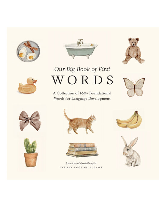 Our Big Book of First Words: Tabitha Paige