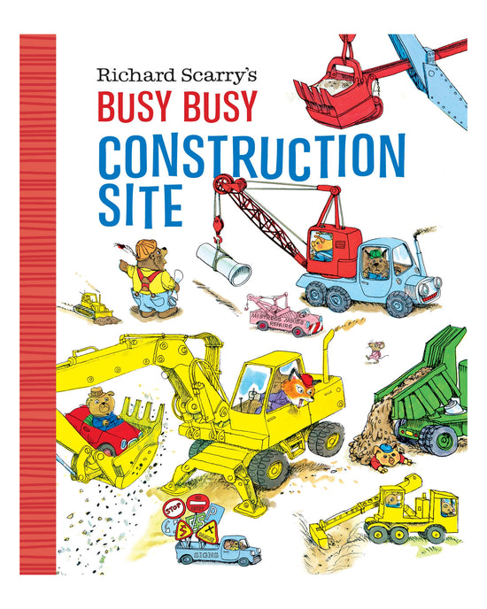 Richard Scarrys Busy Construction Site - a little Golden Book
