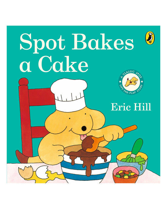 Spot Bakes A Cake
